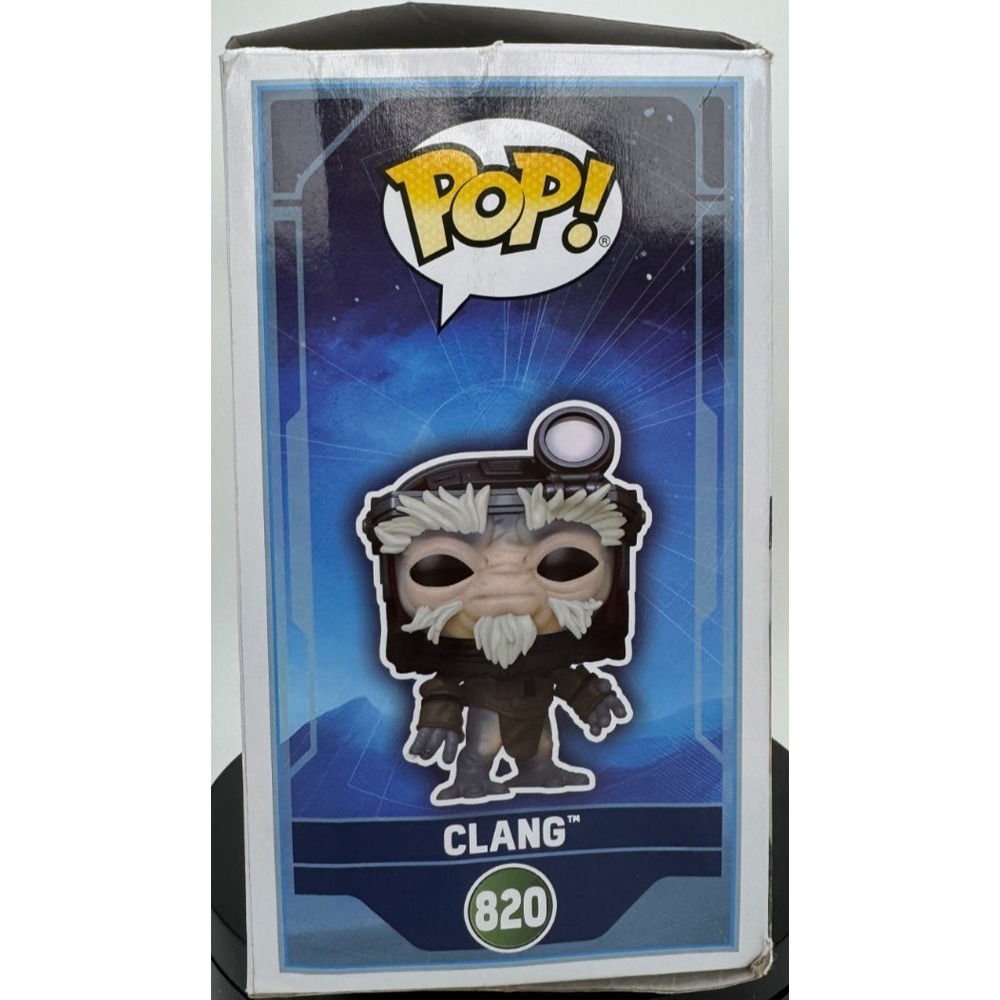 Funko Pop Star Wars Clang 820 The Mandalorian and Grogu Vinyl Figure 90448 - Picture 2 of 6